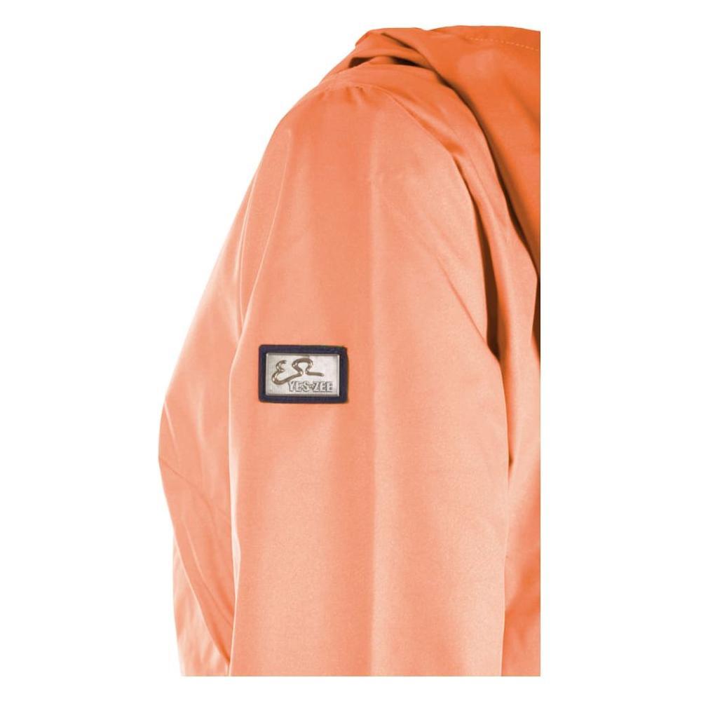 Yes Zee Orange Polyester Jackets & Coat YE-14604-XS