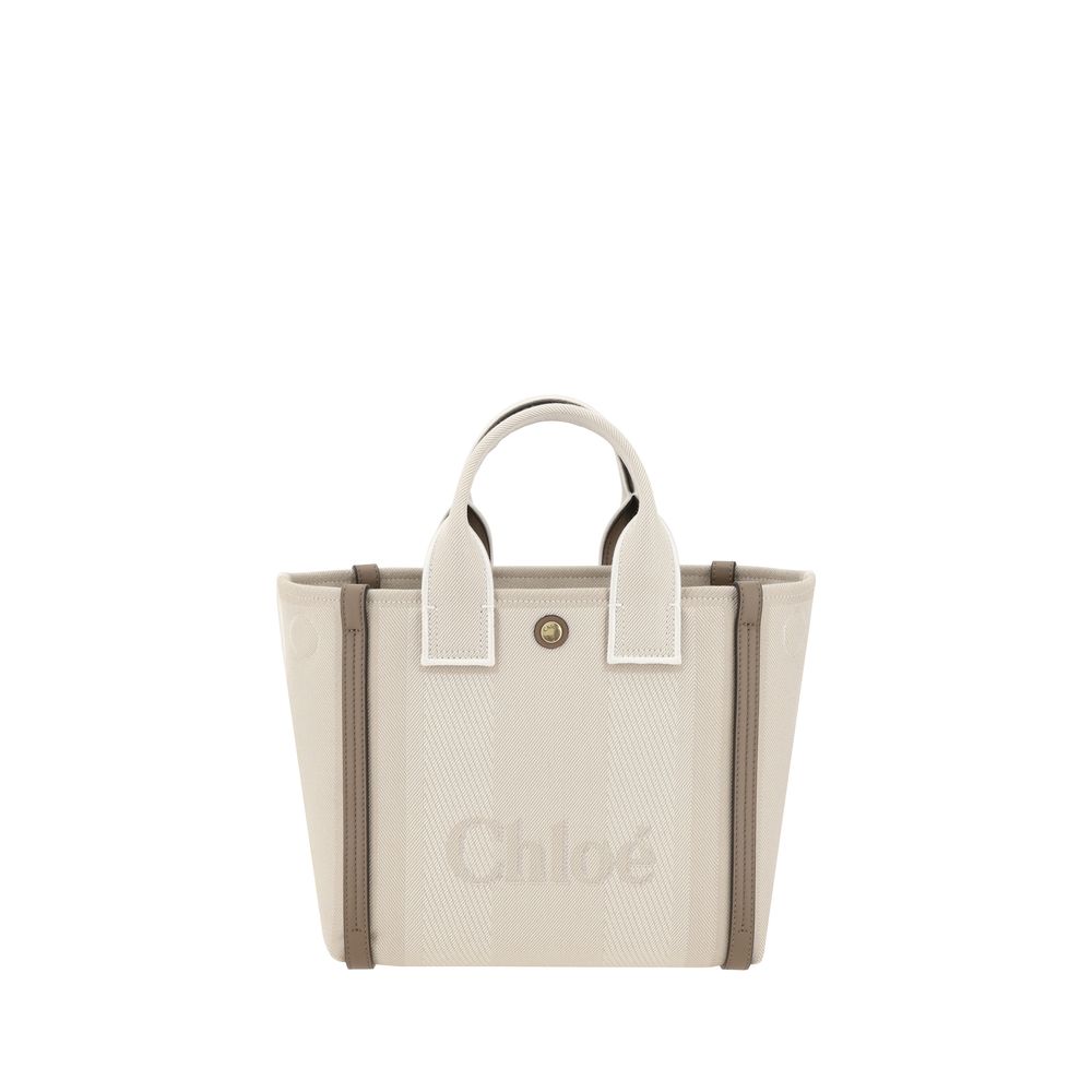 Front view with bag zipped and handles upright.