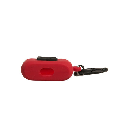 Dolce & Gabbana Red Silicone Rubber Logo Embossed Airpods Case