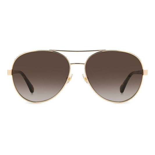 Kate Spade Gold Metal Sunglasses KSAVERIESJ5GF8HAAC