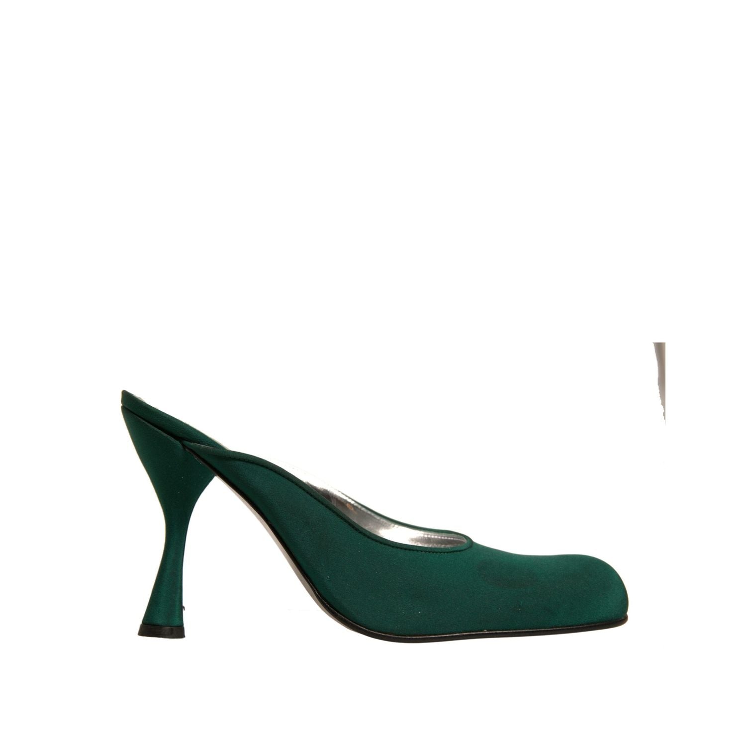Dolce & Gabbana Green Suede Leather High Heel Pumps Shoes