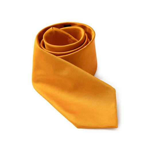 Dolce & Gabbana Orange Silk Ties & Bowty DO&-8241670-8 CM