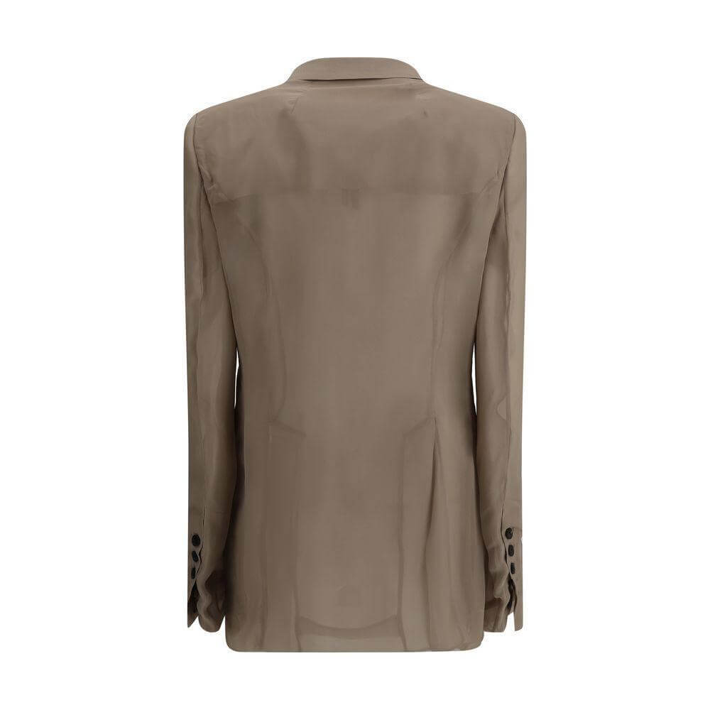 Rick Owens Double-breasted Blazer RI-RP01E7756S64-IT42 | L