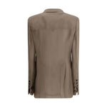 Rick Owens Double-breasted Blazer RI-RP01E7756S64-IT42 | L