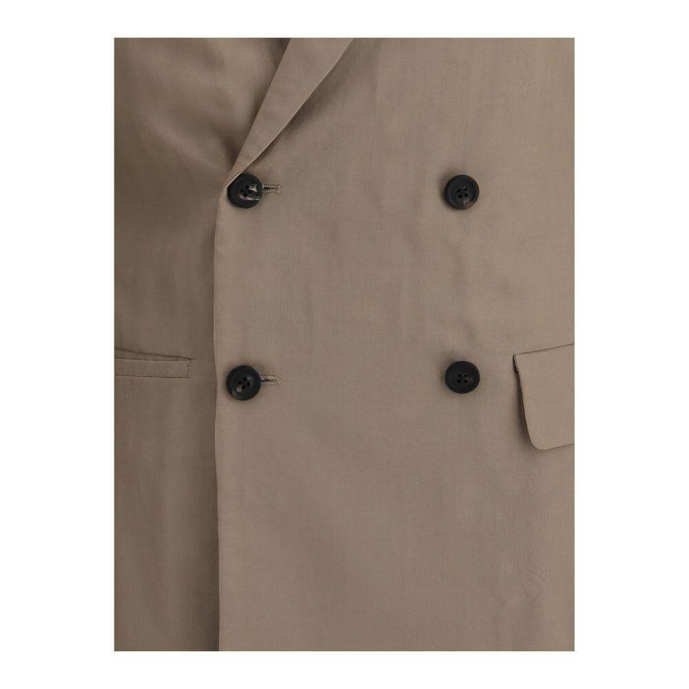 Rick Owens Double-breasted Blazer RI-RP01E7756S64-IT42 | L