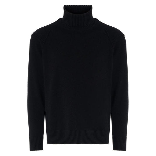 C.P. Company Black Wool Sweater CP-14819-IT48 | M