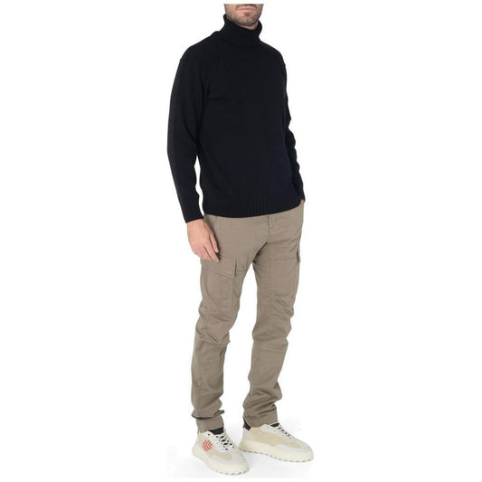 C.P. Company Black Wool Sweater CP-14819-IT48 | M