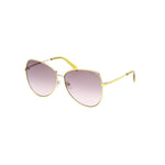 Emilio Pucci Yellow Metal Sunglasses EPEP02076141FAC
