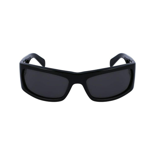 Ferragamo Black Acetate Sunglasses