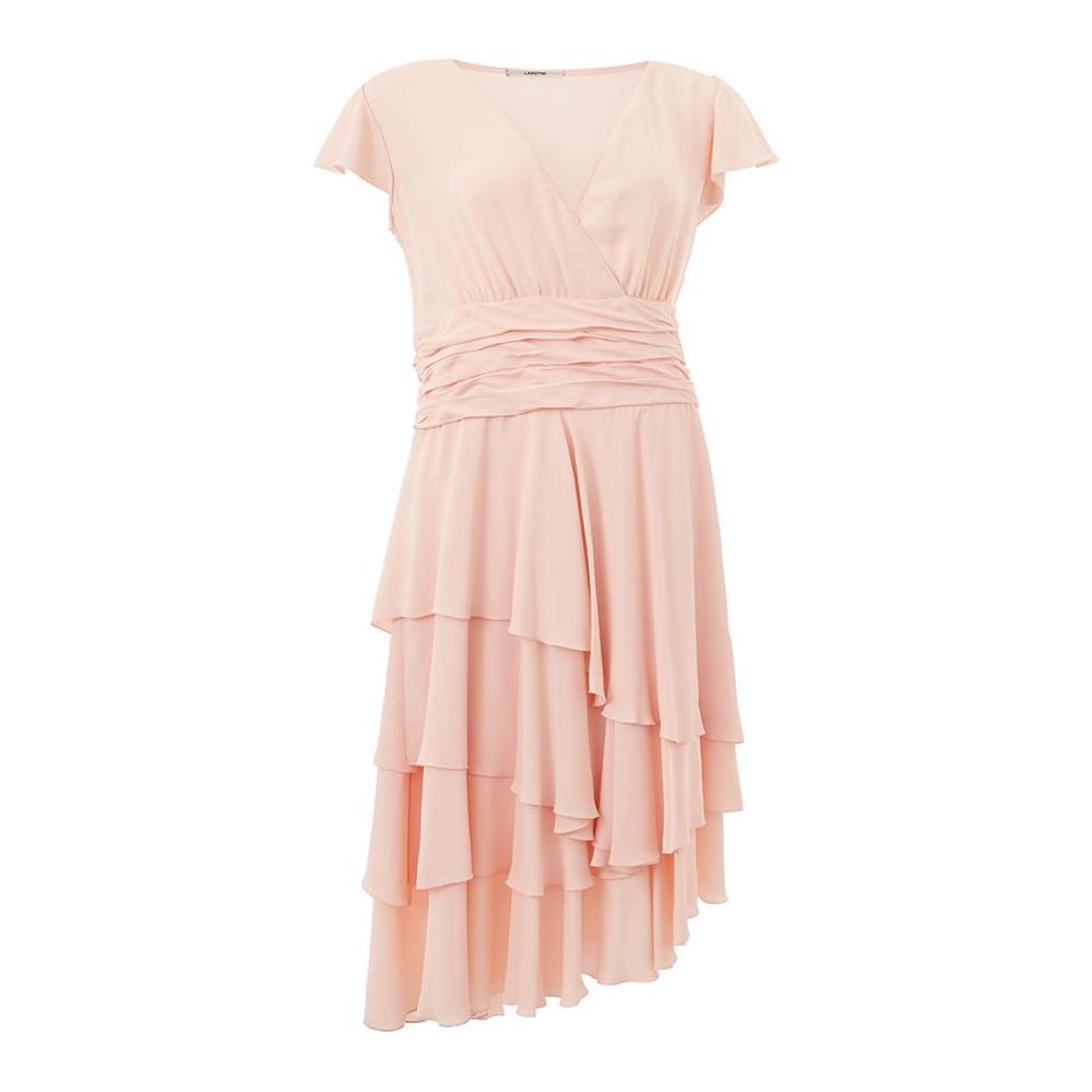 Lardini Elegant Pink Acetate Dress LA-1144675-IT40|S