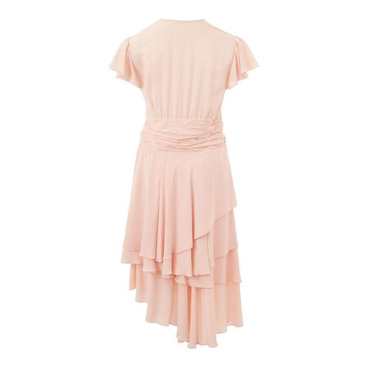 Lardini Elegant Pink Acetate Dress LA-1144675-IT40|S