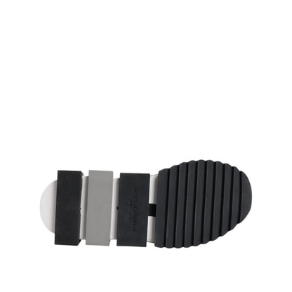 Dolce & Gabbana White Black Sorrento Socks Sneakers Shoes