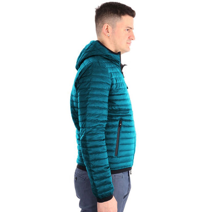 Refrigiwear Blue Nylon Men Jacket