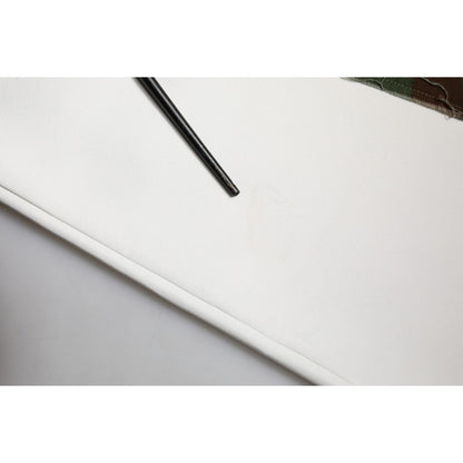 Dolce & Gabbana White Camouflage Patchwork Sweatpants Pants