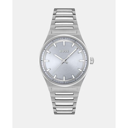 Hugo Boss Silver Stainless Steel Dress Watch