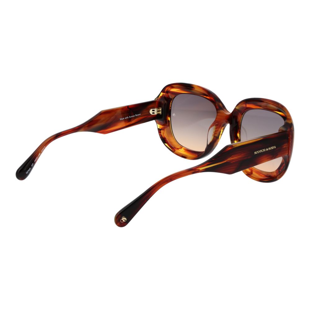 Scotch & Soda Brown Women Sunglass