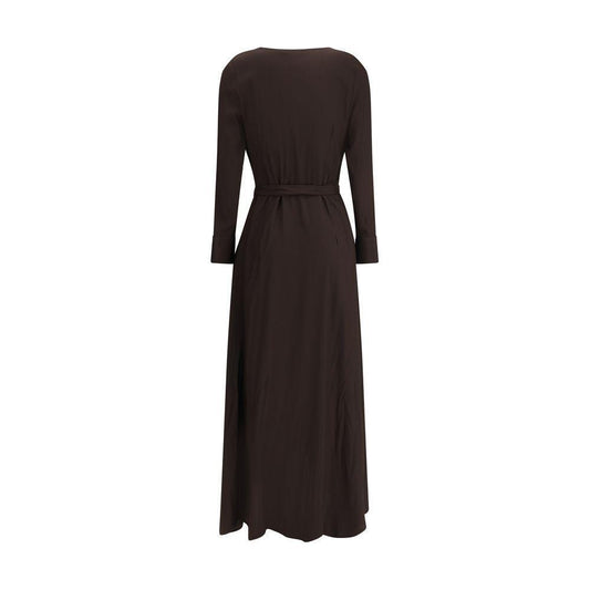 Ella Long chemisier Dress EL-PDR115CREPE77-S