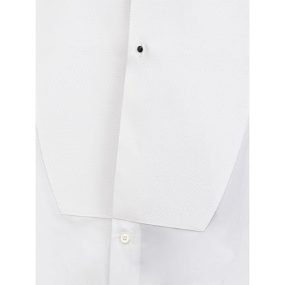 Dolce & Gabbana White Cotton Dress Shirt