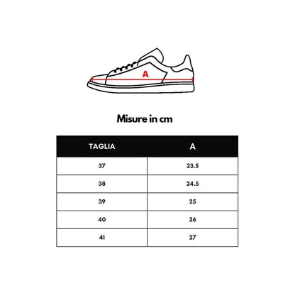 P448 White Leather Sneaker