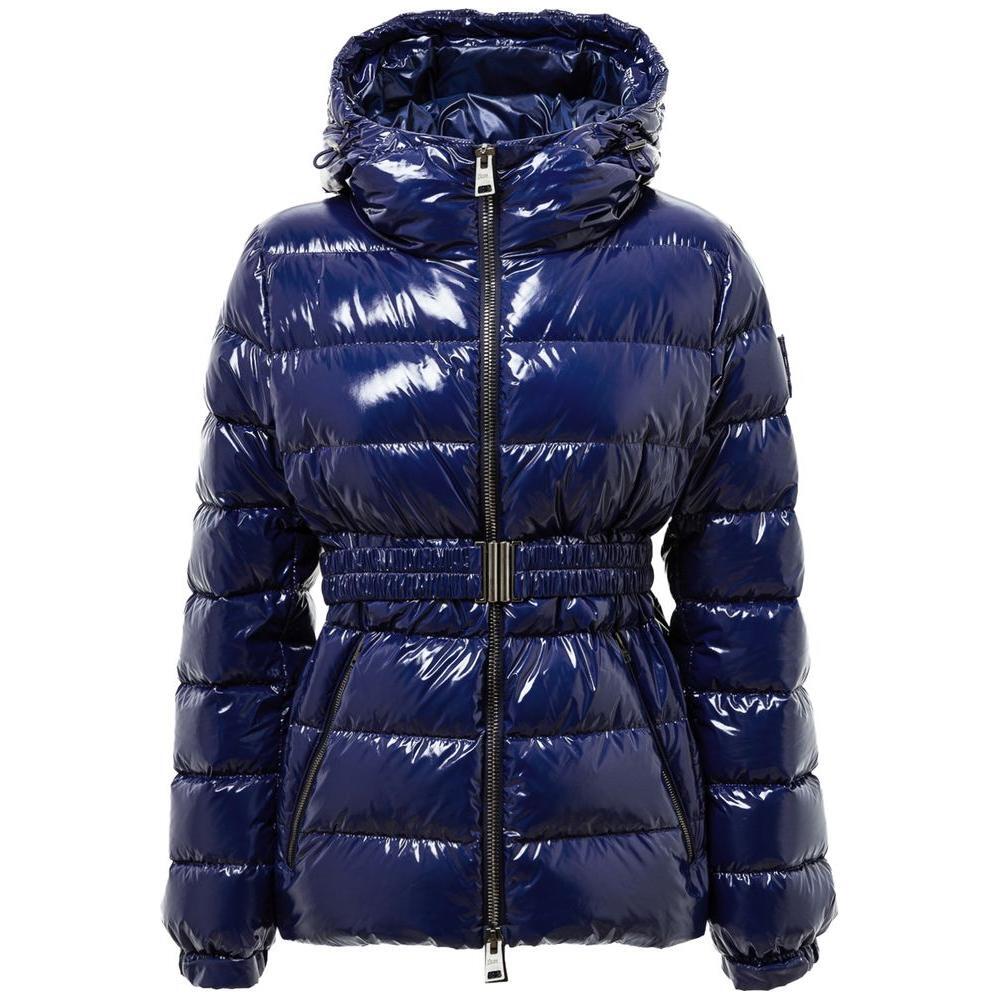 Herno Blue Polyamide Coat