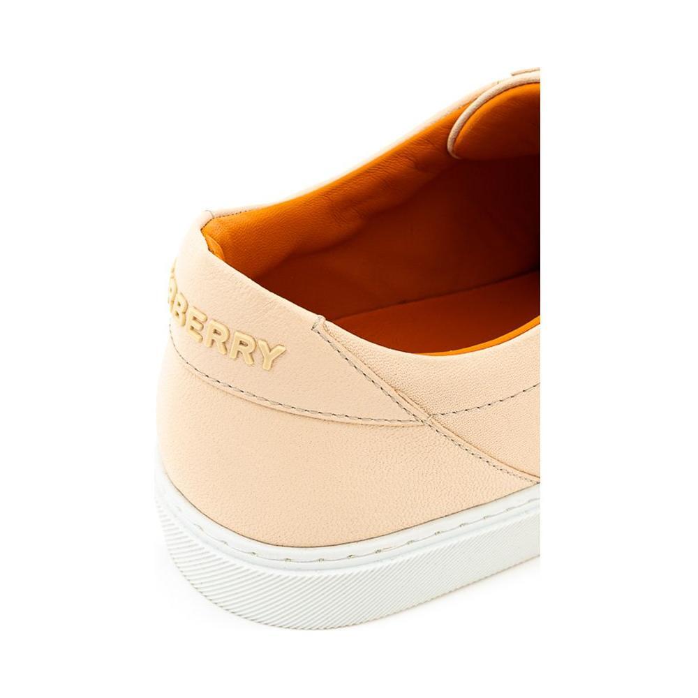 Burberry Pink Leather Sneaker