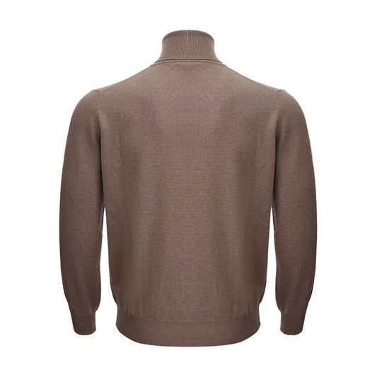 KANGRA Brown Wool Sweater KA-1719664-IT48 | M