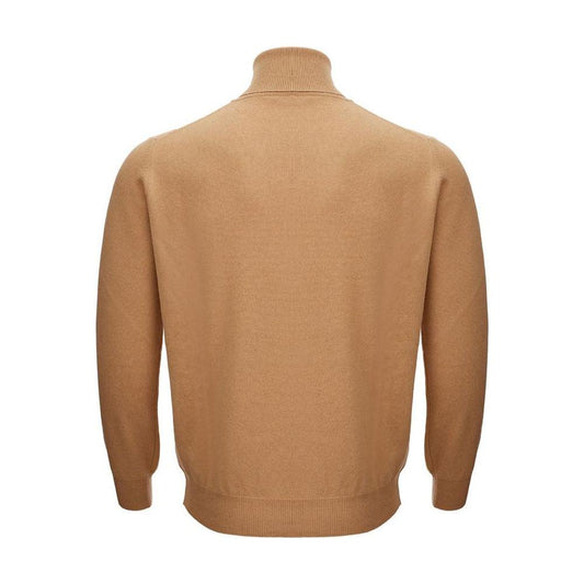 KANGRA Elegant Woolen Brown Sweater for Men KA-1725664-IT54 | XXL