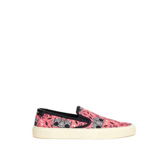 Saint Laurent Pink Cotton Sneaker SA-4857675-EU39/US9