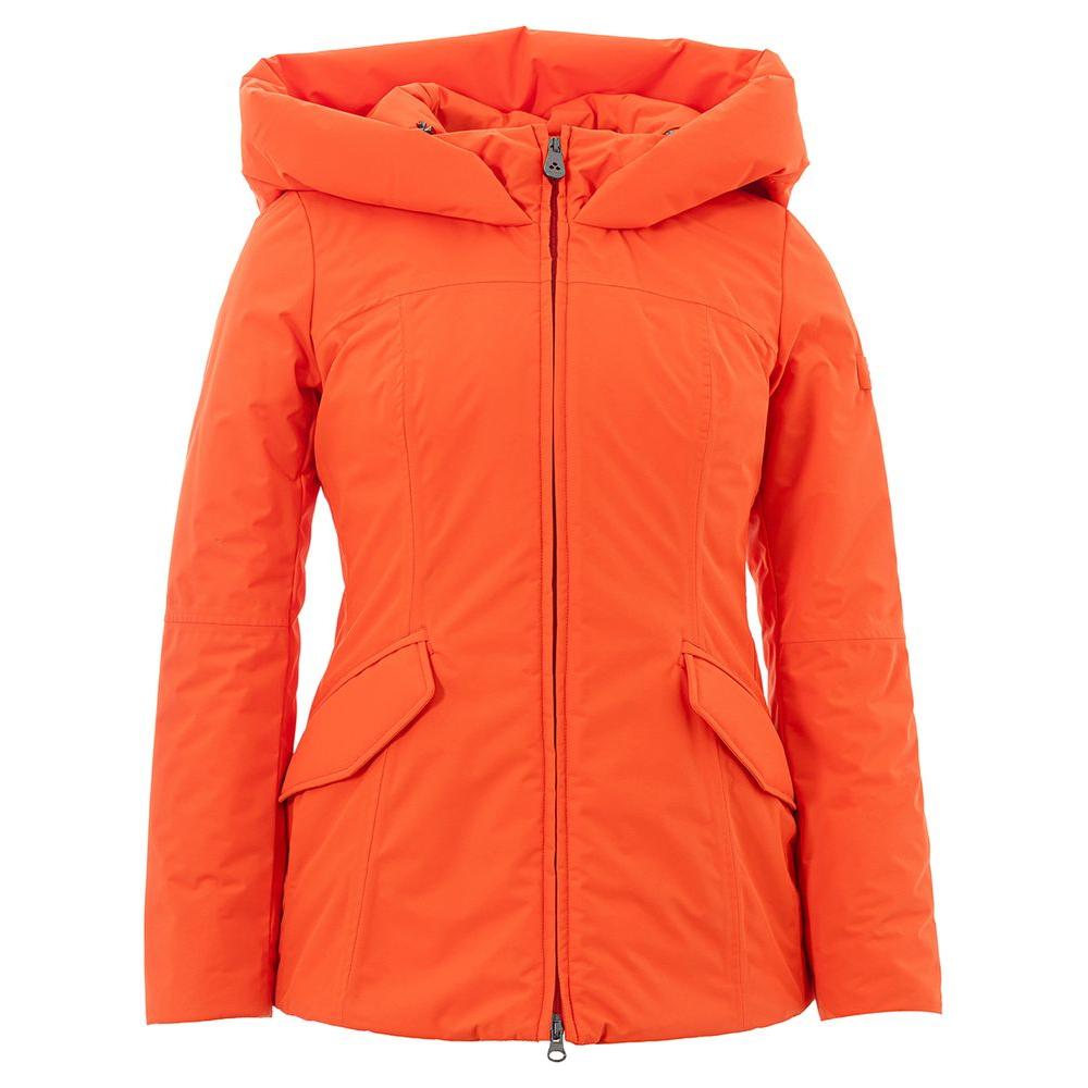 Peuterey Orange Polyester Full-Length Jacket