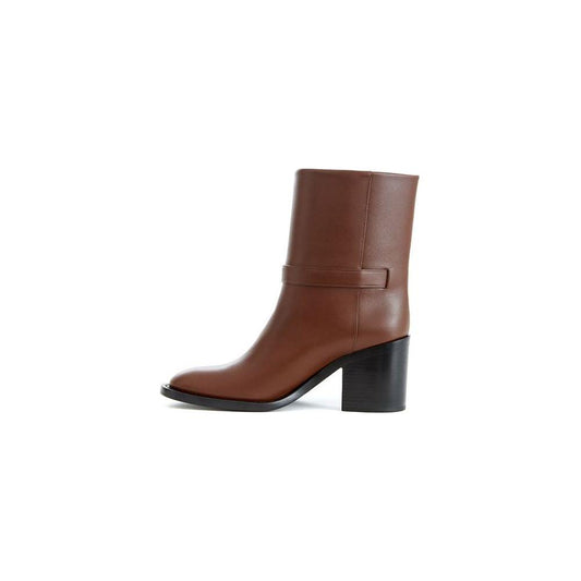 Burberry Brown Leather Boot BU-251664-EU40/US10