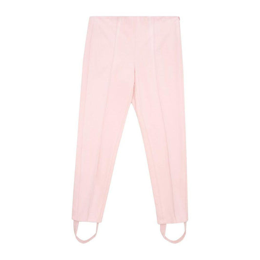 Lardini Elegant Pink Viscose Pants for Chic Style LA-1136675-IT42|M