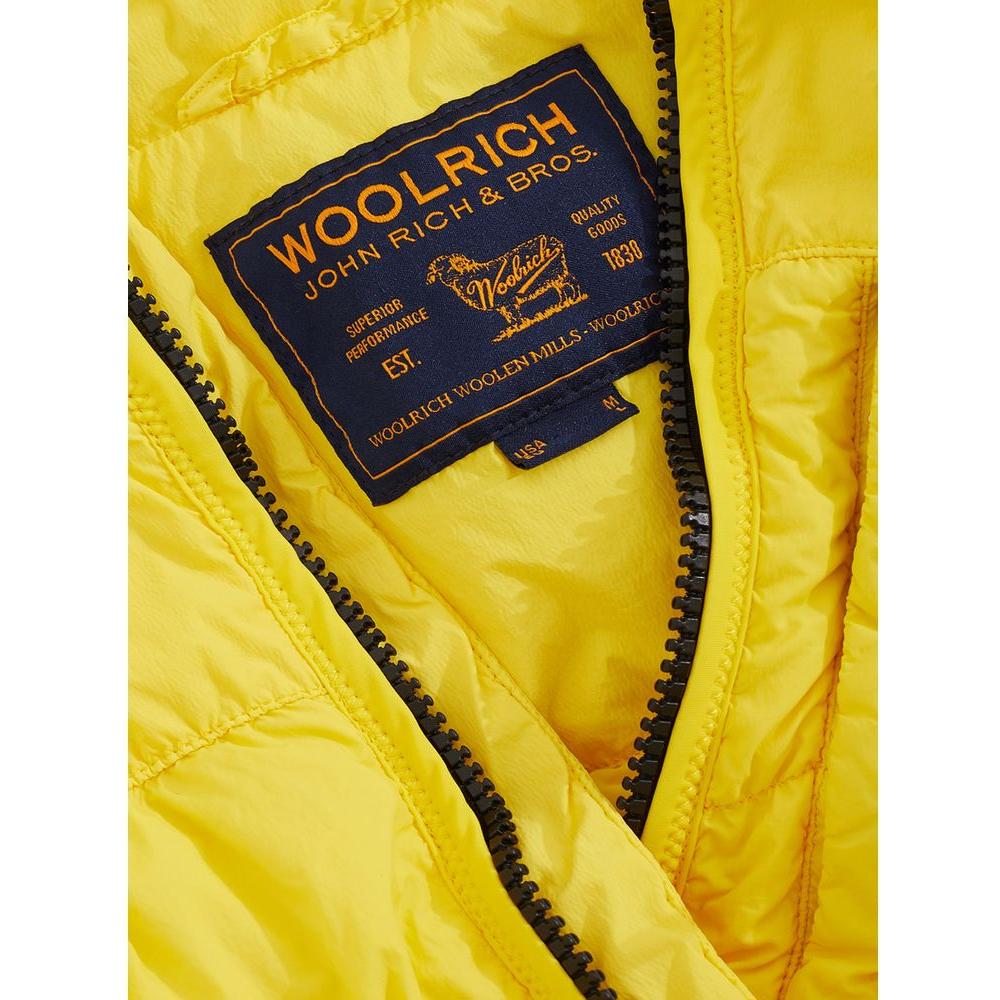 Woolrich Yellow Polyamide Coat