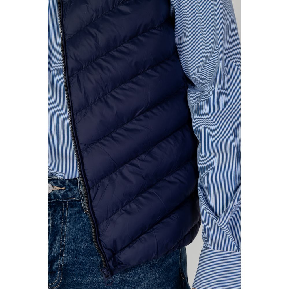 U.S. POLO ASSN. Blue Polyamide Sleveless Jacket