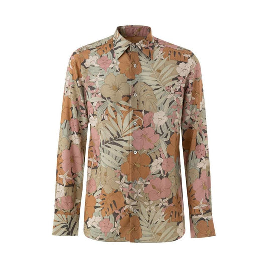 Tom Ford Multicolor Lyocell Shirt TO-922120051486-IT39 | M