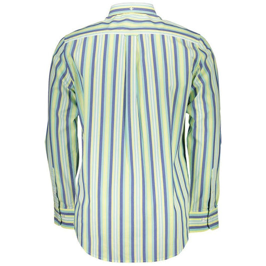 Gant Yellow Cotton Men Shirt GA-14147-S
