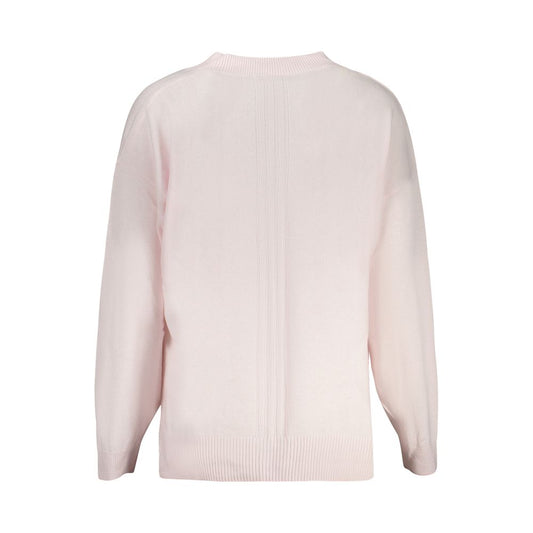 Guess Jeans Pink Acrylic Women Sweater GU-31982-M