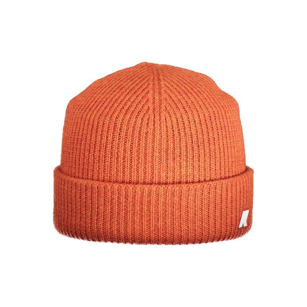 K-WAY Red Wool Men Hat KW-34284