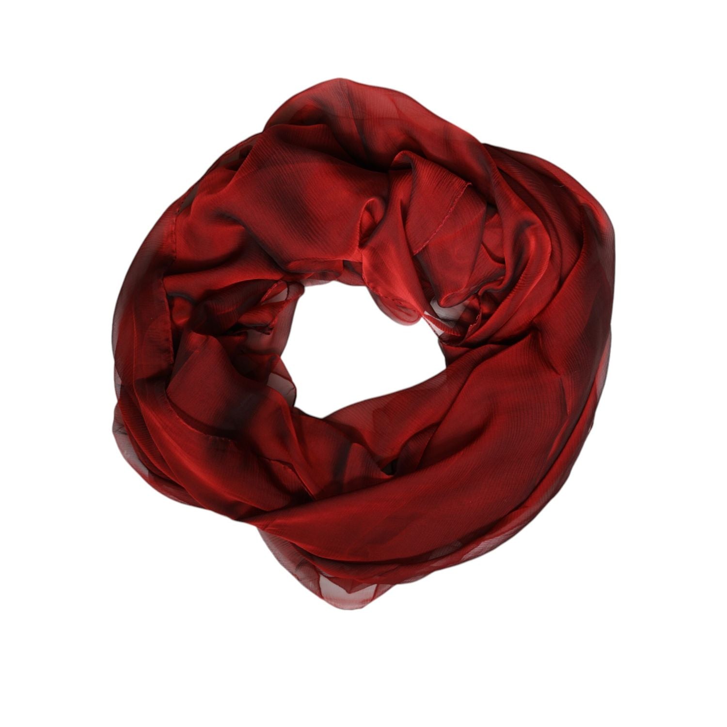 Dolce & Gabbana Red Silk Rectangle Women Wrap Shawl Scarf
