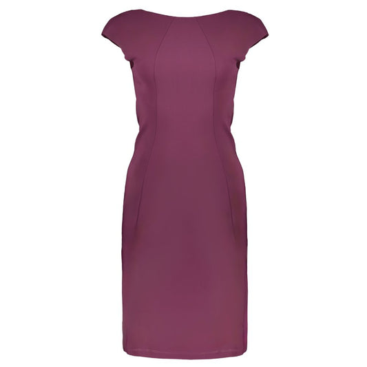 Patrizia Pepe Purple Elastane Dress PA-29574-XS
