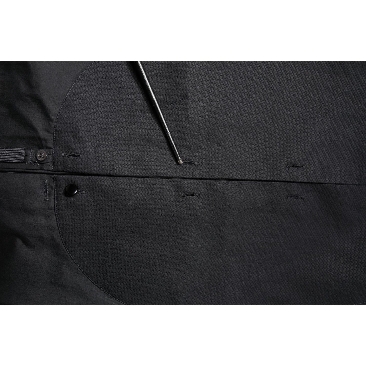 Emporio Armani Black Cotton Long Sleeves Formal Dress Shirt TSH87815-39