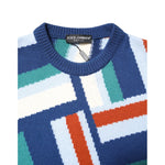Dolce & Gabbana Multicolor Cashmere Knit Pullover Sweater TSH90252-48