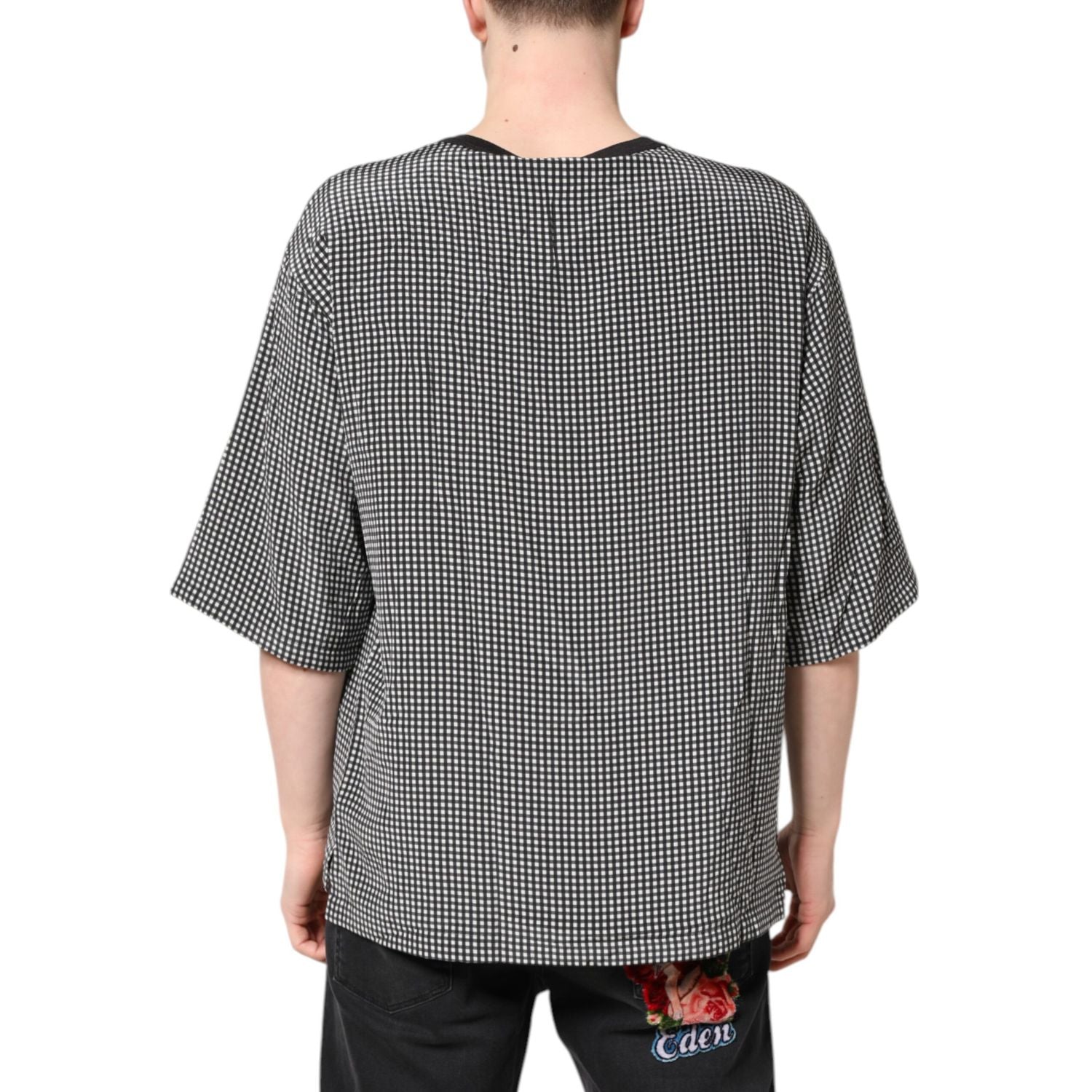 Dolce & Gabbana Black Graphic Print Short Sleeve T-shirt