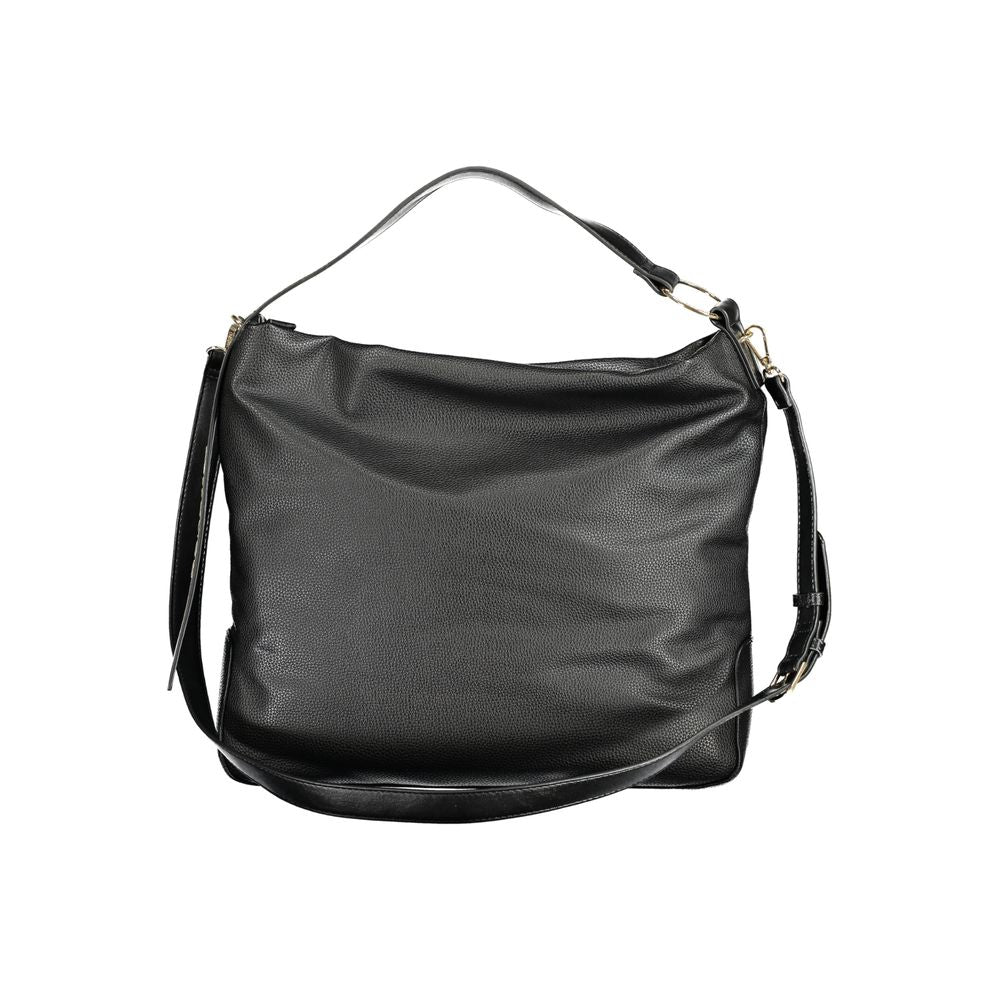 Mario Valentino Black Polyethylene Women Handbag