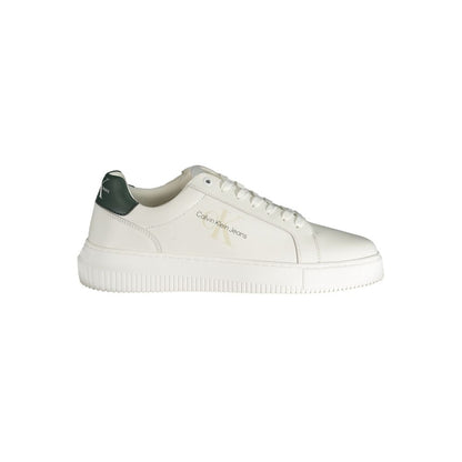 Calvin Klein Bianco Leather Men Sneaker