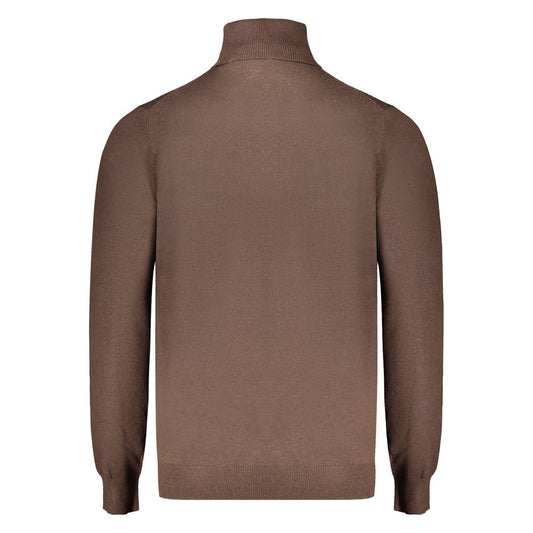 Norway 1963 Brown Polyester Sweater NO-32289-3XL