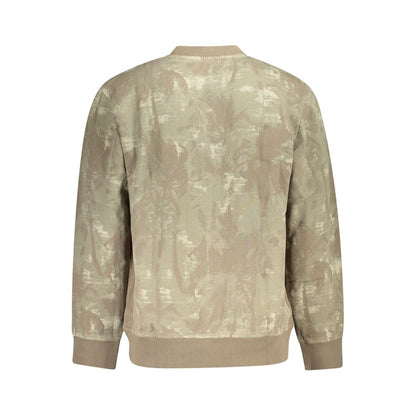 Hugo Boss Brown Cotton Sweatshirt