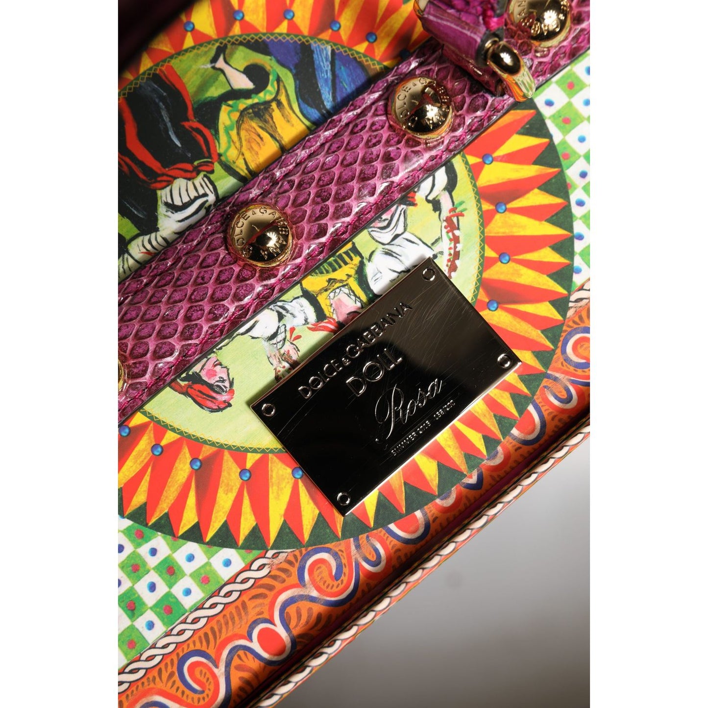 Dolce & Gabbana Black Dress Ceramic Porcelain Fashion Leather Sicily Dolls