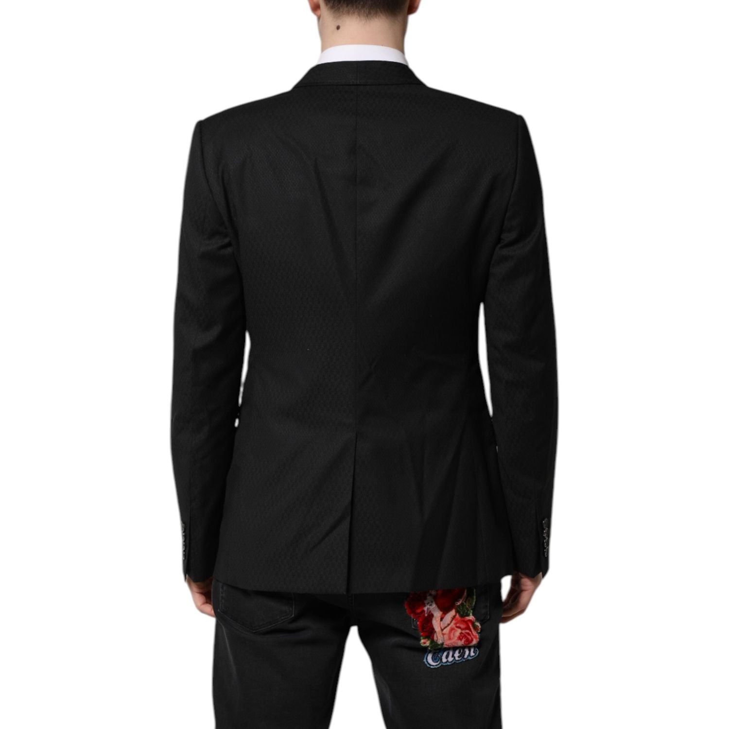 Front view with bag zipped and handles upright.