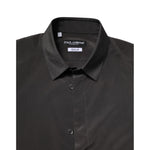 Dolce & Gabbana Dark Gray Silk GOLD Dress Formal Shirt TSH90443-37
