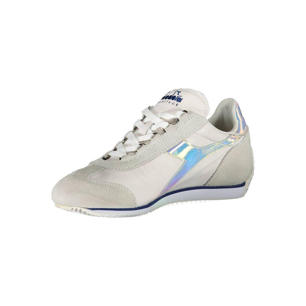 Diadora White Leather Women Sneaker